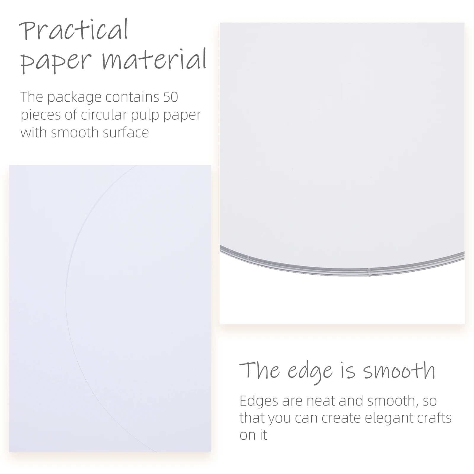 

50Pcs White Painting Cardboard Paperboard for DIY Sketch Drawing Graffiti Mandala Art Projects Round Painting Cardboard