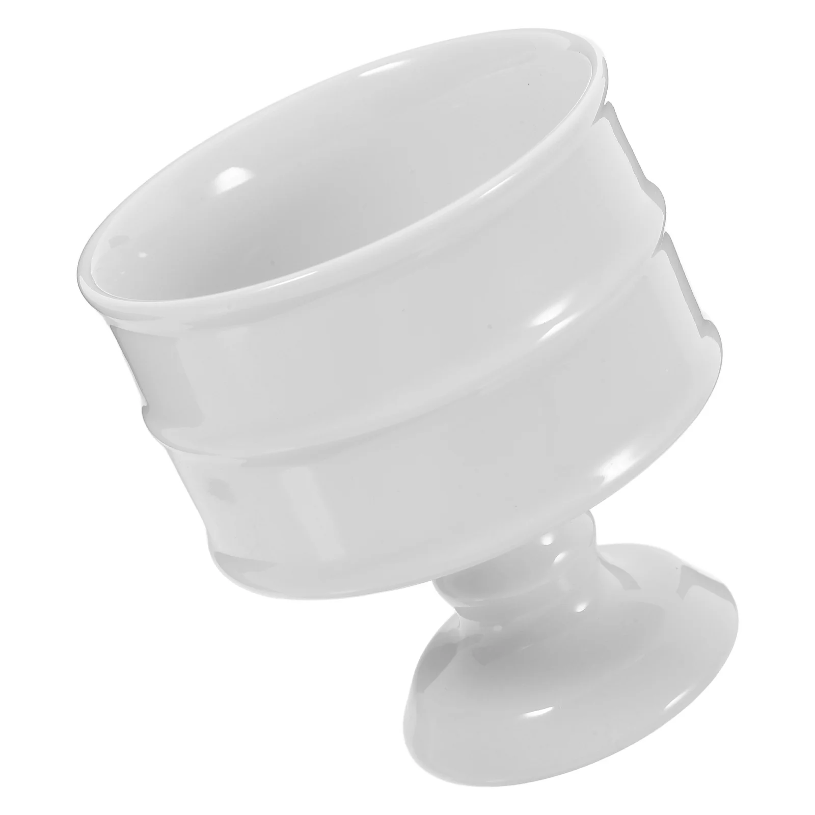 

High Footed Ceramic Holder Vintage Style 150ml for Home Dining Party Coffee Table Decoration Ceramic Holder