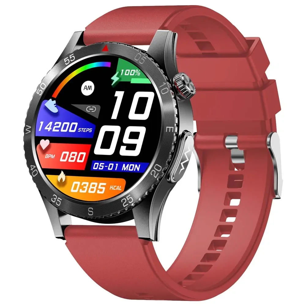 

Spovan AMOLED Fitness Tracker Waterproof Sport Smartwatch Smart Watch For Men