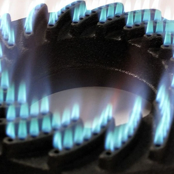 المصنع مباشرة موقد غاز حديد الزهر 40x40x15 سم 10kW البروبان البيوتان طباخ محمول للطاولة الموفرة للطاقة في الهواء الطلق