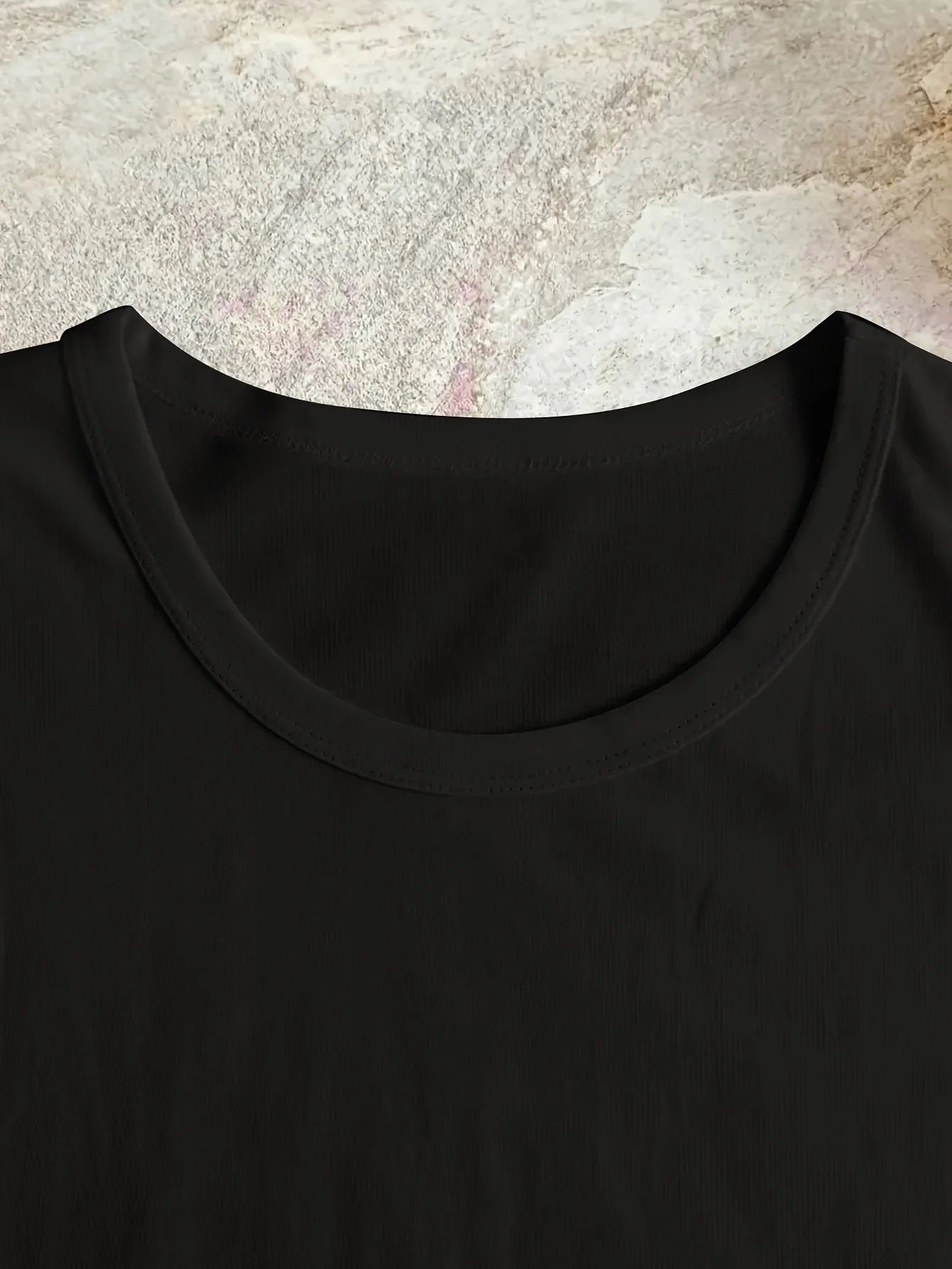 Cat Print T-shirt Short Sleeve Crew Neck Casual Top for Summer & Spring Women\'s Clothing