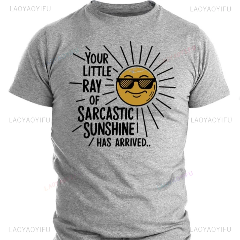 Men's Tshirt Men's Individual Style Clothing Fashionable Short Sleeves Tee High Quality Pure Cotton Tshirt Sunshine Spirit Style