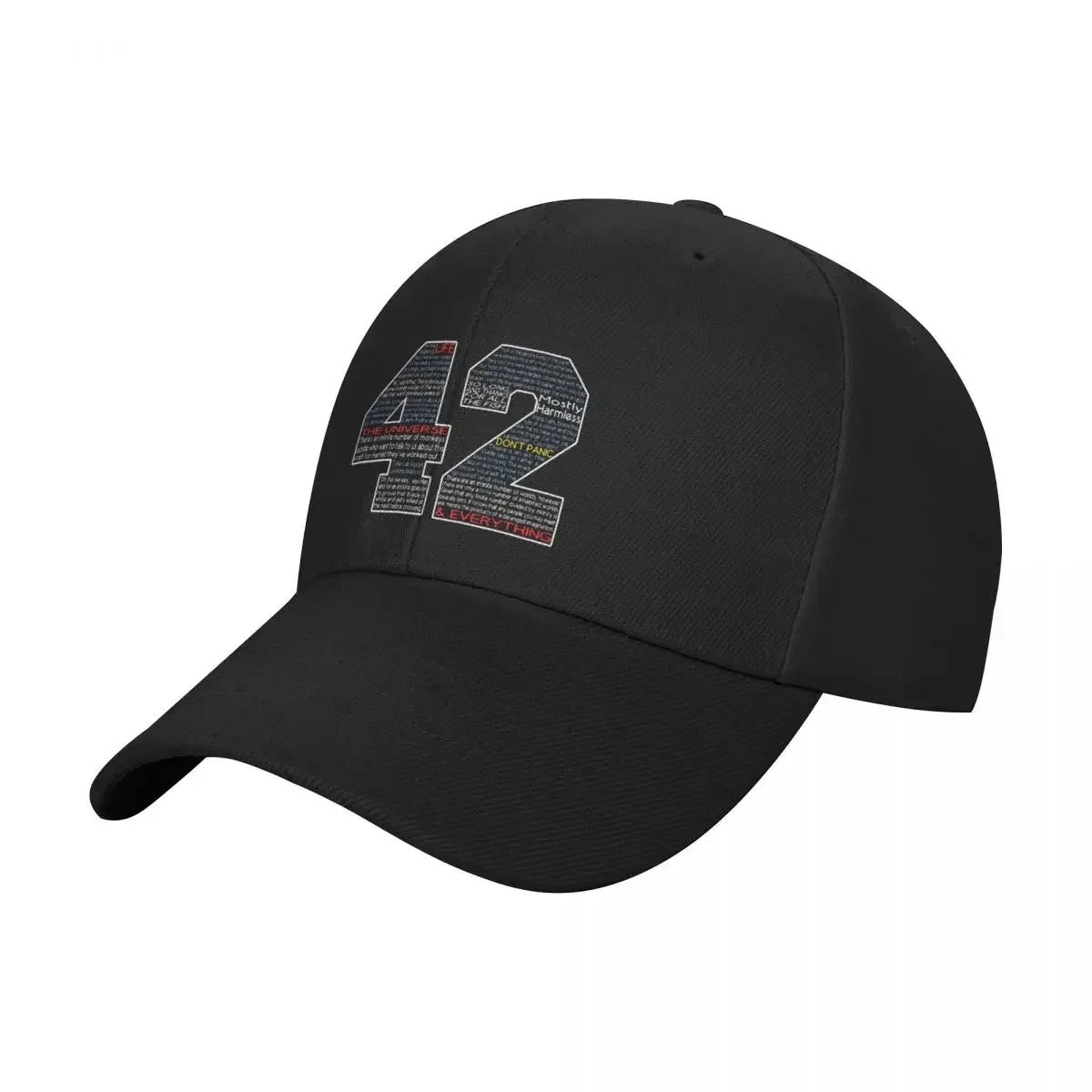 New 42 The Answer To Life The Universe And Everything Baseball Cap Hood foam party Hat sun caps Girl'S Hats Men's