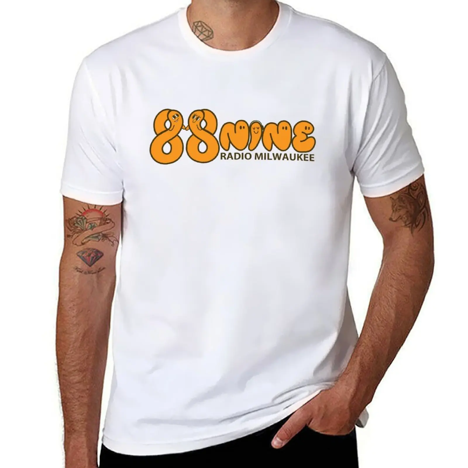 88nine Radio Milwaukee T-Shirt Blouse tshirts personalised blue lock mens designer t shirt