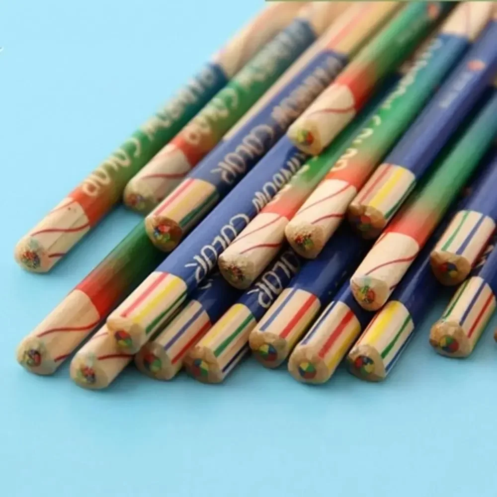 10Pcs/lot DIY Cute Professional Colored Pencil Colour Pencils Wood Rainbow Colors Pencil for Drawing Set Painting Coloring Kid