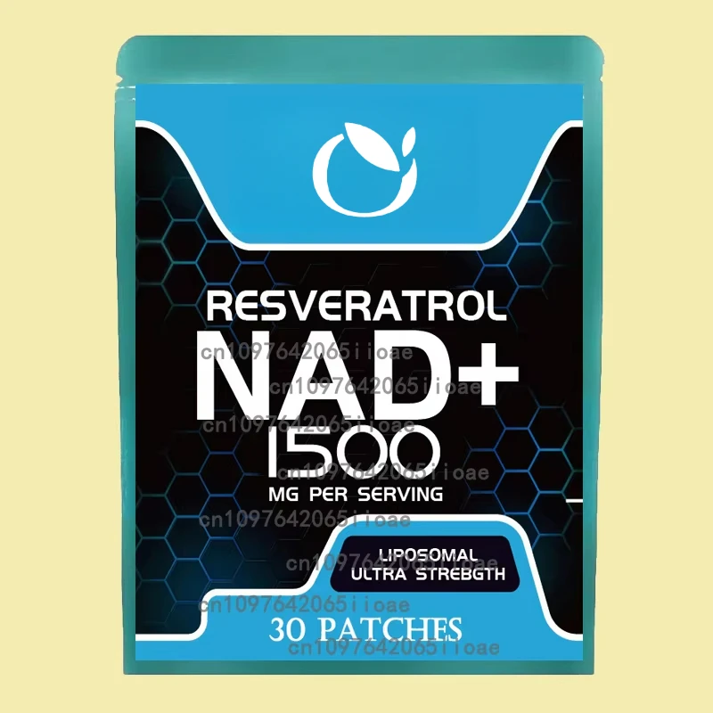 

Липосомаль NAD+ с трансмиссиональными пластырями Resveratrol поддерживает сотовое здоровье, 30 пластырей