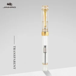 JINHAO 100 Centennial перьевая ручка из смолы с золотым зажимом перо EF F M студенческие ручки деловые Канцтовары для школы и офиса PK 9019