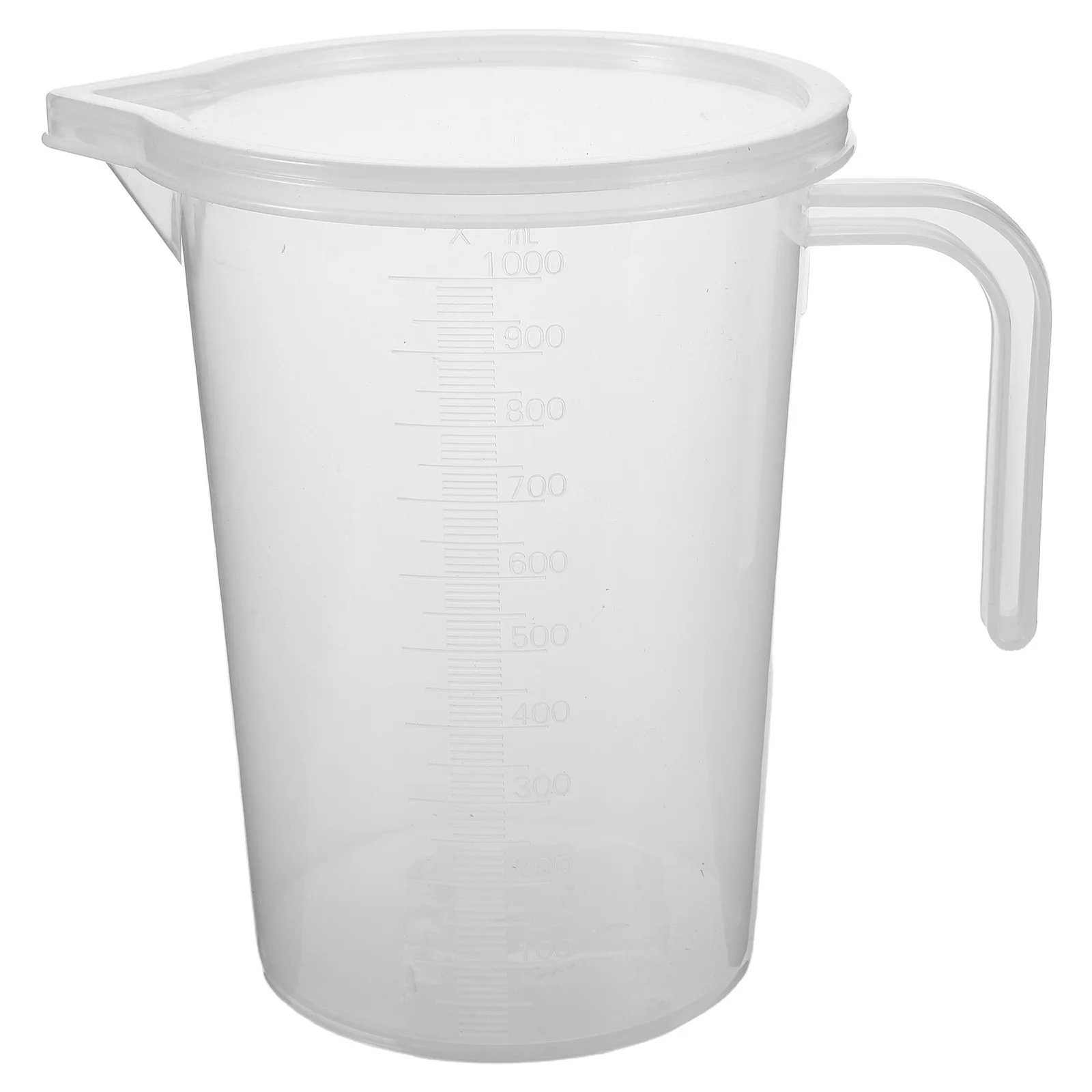 

1000ml Engine Oil Cup Transparent Plastic Measuring Jug Lid Dispenser Accurate Fluid Measuring Cup Measure Cups