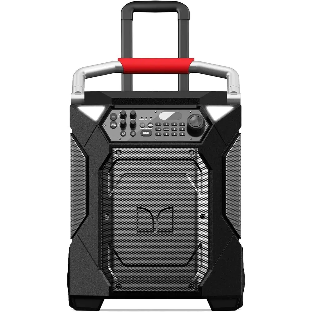 

Rockin’ Roller 360 Indoor/Outdoor Portable Bluetooth Speaker | Up to 240W o 360 Degree Sound & Up to 100 Hours o Playtime | Incl