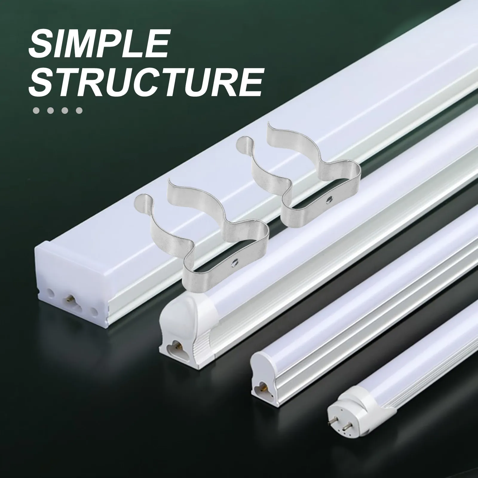 20Pcs Lamp Clamps Metal Light Clamps Tube Support for LED Lights and Bulb Fixtures Lamp Clip Light Clamp view 4