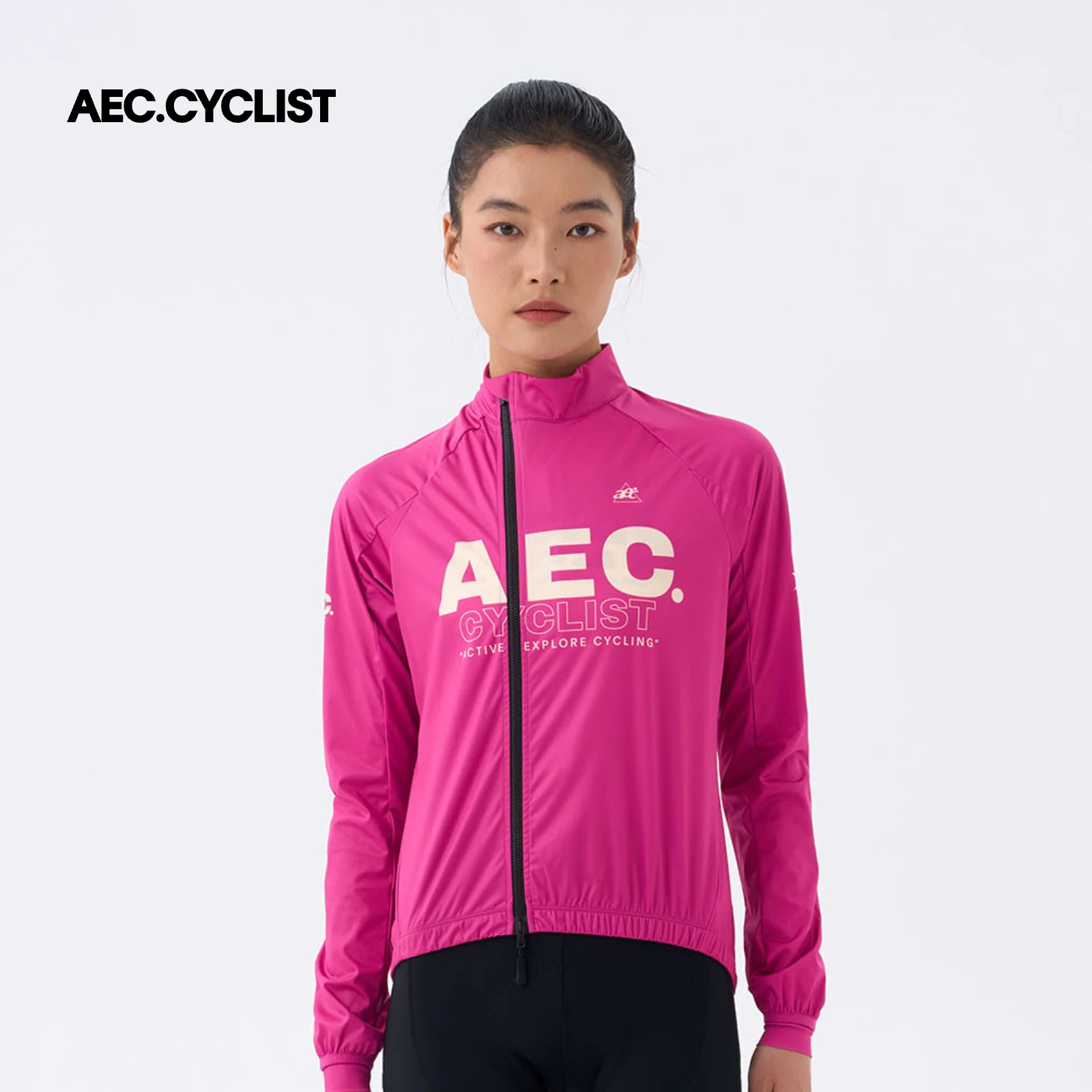 

AEC.CYCLIST Women Cycling Jersey Windproof Long Sleeve YKK Zipper Bicycle Jackets XUANQI Series Road Bike Clothing