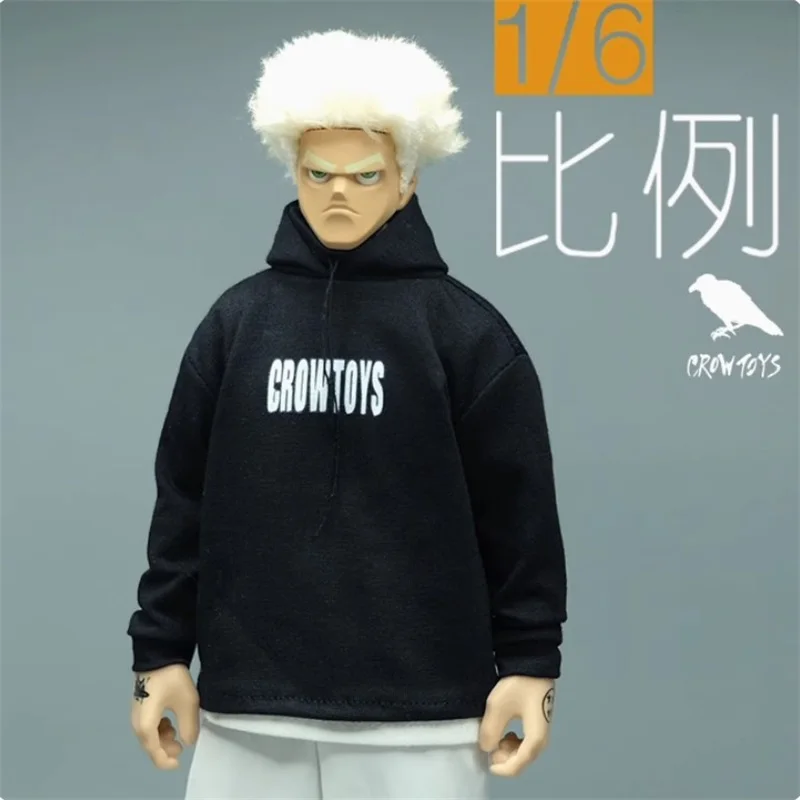 J.T STUDIO CROWDHTOYS 1/6 ملحقات الجندي نموذج هوديي بأكمام طويلة لجسم شخصيات الحركة 12 بوصة متوفر في المخزون #3