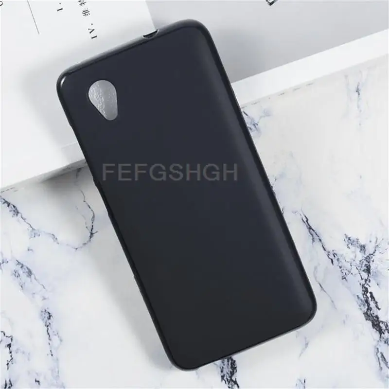 Anti-knock Soft TPU Phone Case For Alcatel 1 5033D 5033 5033A 5033Y 5033X 2019 2021 Silicone Cover Bumper Tempered Glass