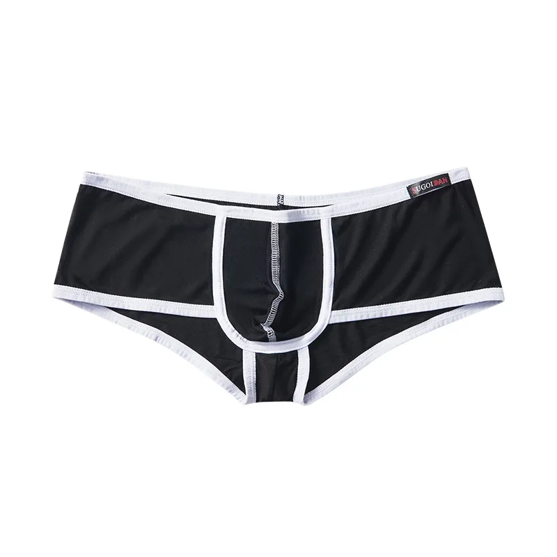 Pantaloncini intimo Sexy da uomo U mutandine a marsupio convesso Lingerie senza cuciture Boxer traspiranti Comfort maschile Soft Small Boxer