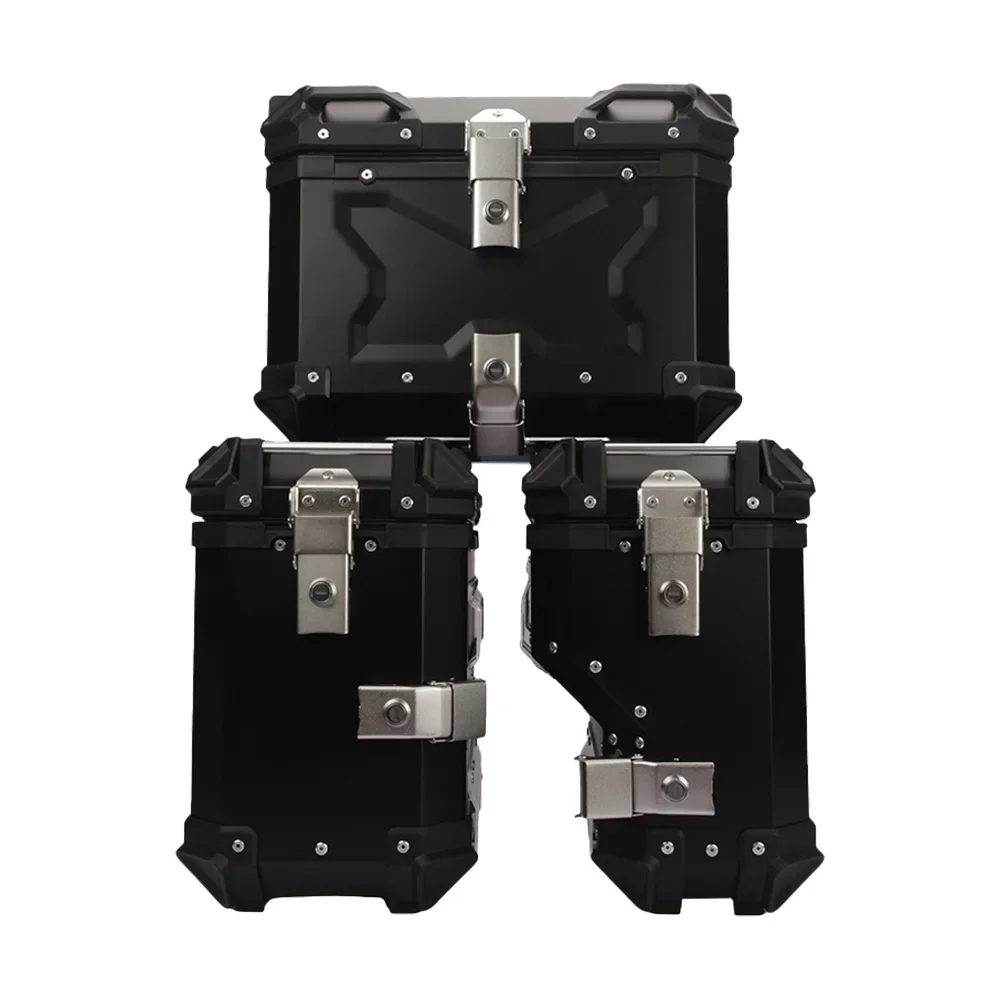 For Bm 1250 Gs 1200 2018-2021 GS 1250 2021-2023 Aluminum Alloy Custom Box Side Rack Motorcycle Tail Boxes Side Pannier Box