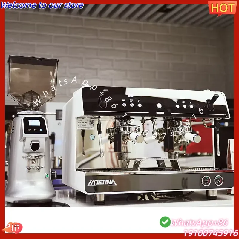 2026Hot Professional Italy Commercial Commercial Triple Head 3 Group Barista Espresso Machine Cappuccino Coffee Maker