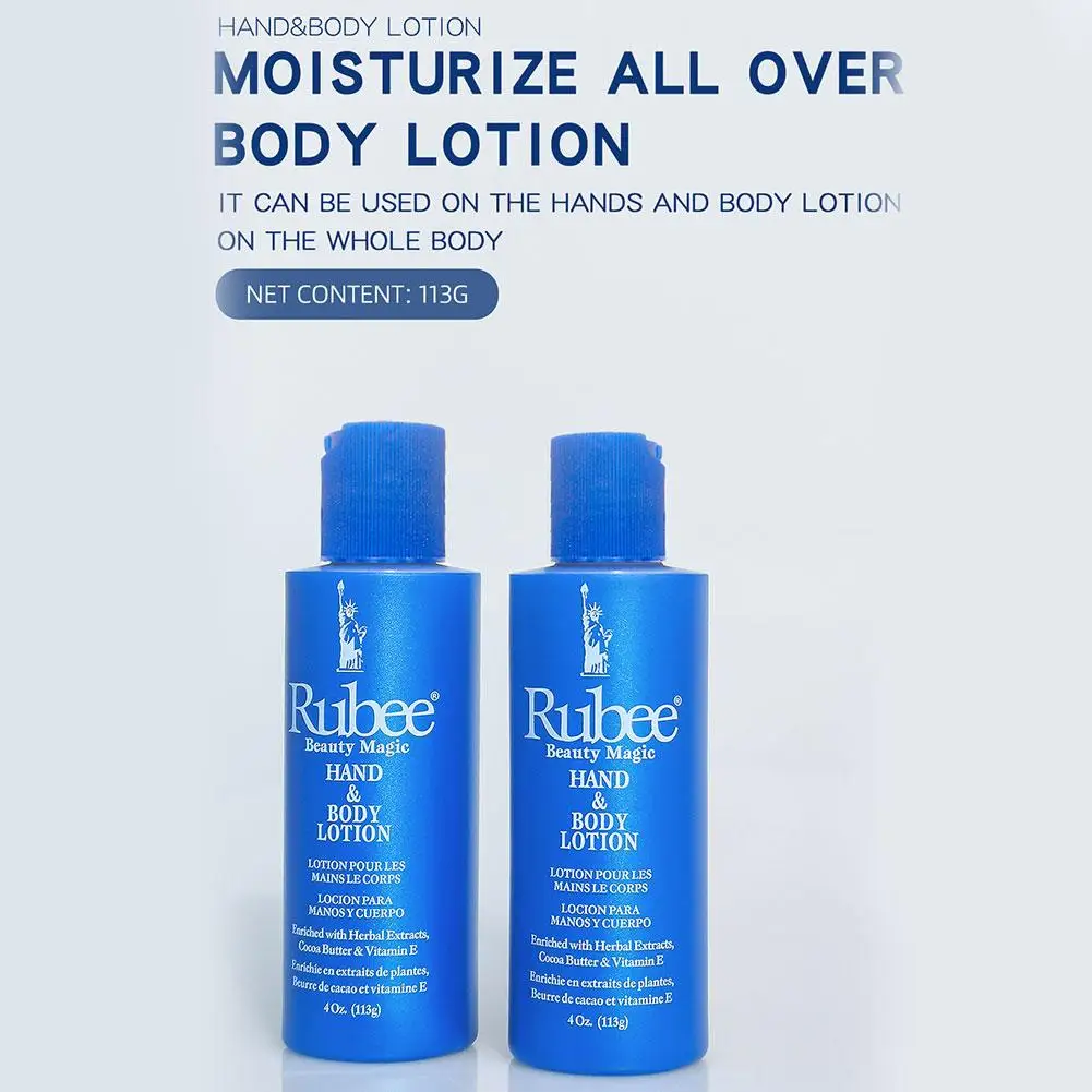 

Увлажняющий лосьон Rubee Beauty Magic Multi-Use с какао-маслом и растительными экстрактами для ежедневного ухода, обеспечивающий длительное увлажнение.