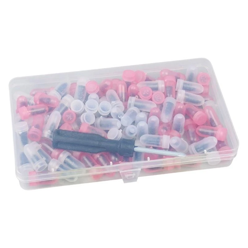 

D0UC Portable Tire Repair Nails Set 100Pcs for Travel Emergency Vacuum Tire Repair