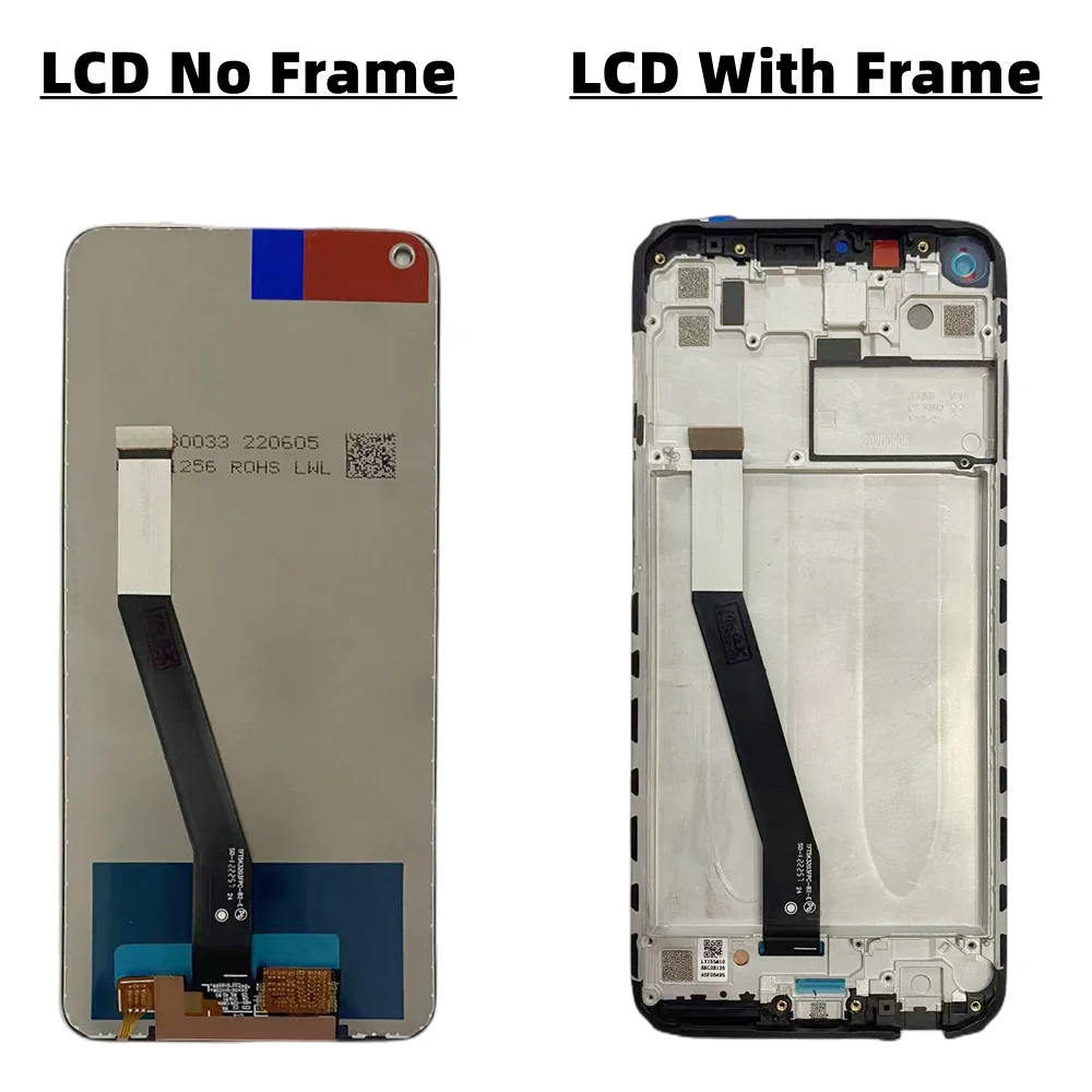 LCD Display Touch Screen Digitizer Assembly Replacement, Fit for Xiaomi Redmi Note 9, M2003J15SC, M2003J15SG, Redmi 10X