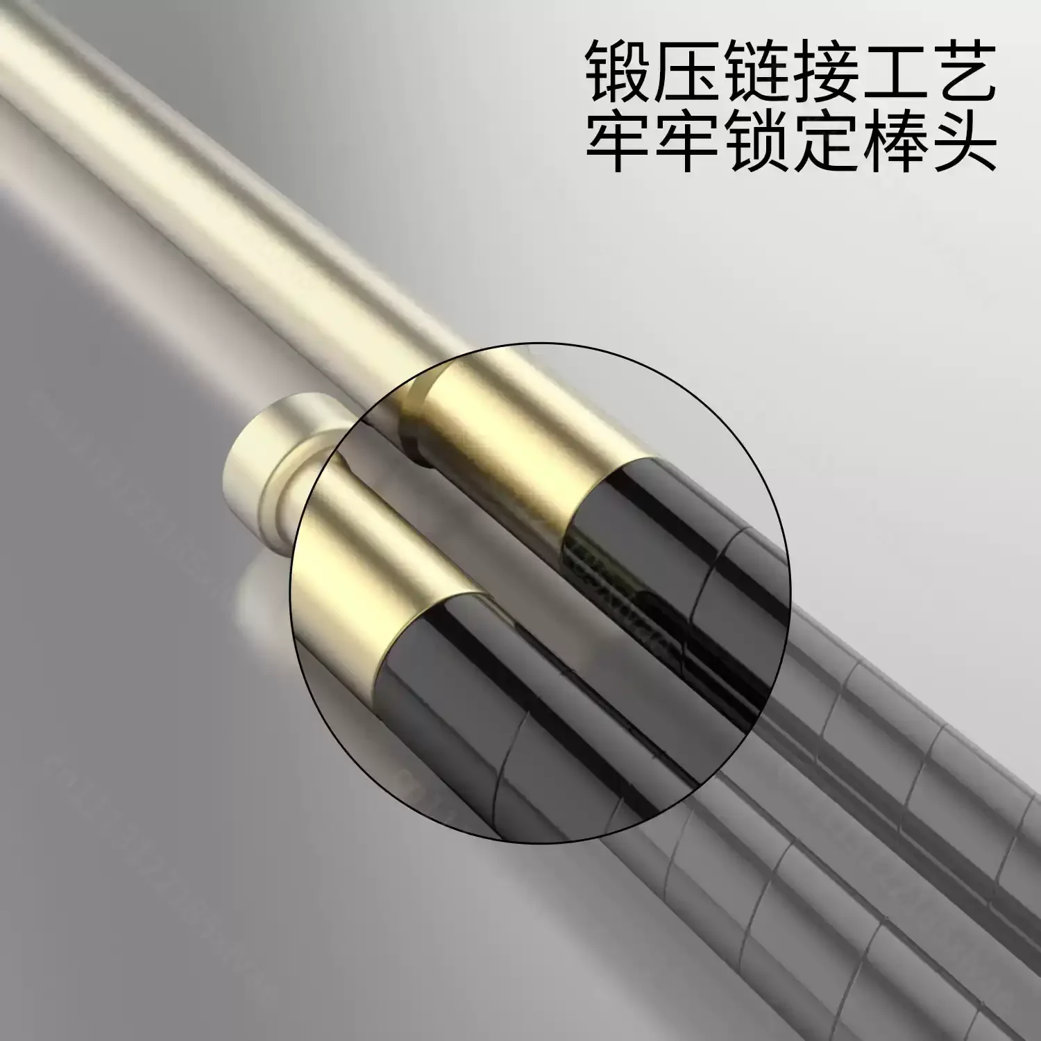 Small portable concrete vibrator rod, single-phase vibrator rod, fine rod head accessories 220V