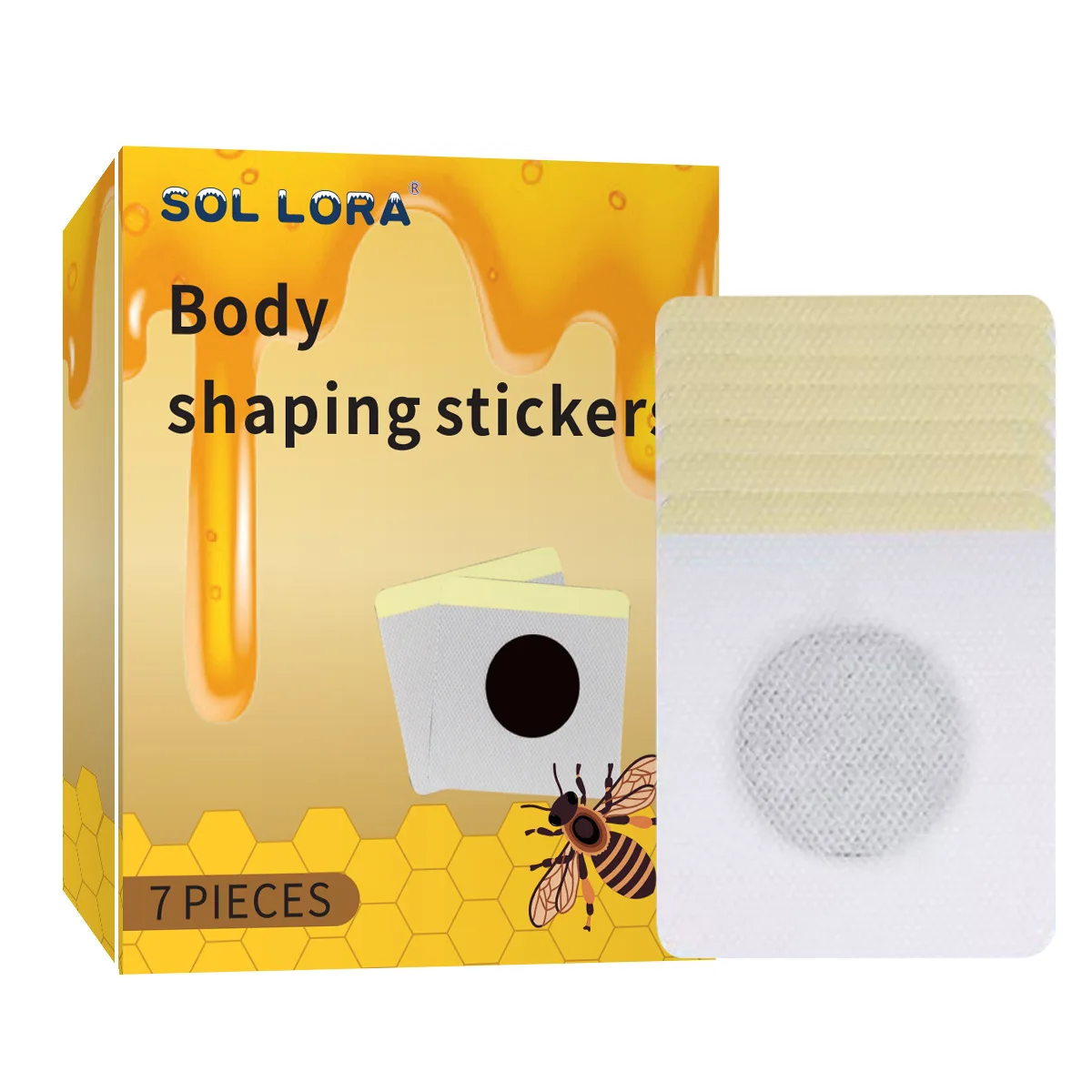 

Body Shaping Patches Tighten Arm Fat Enhance Body Curve Slimming Beauty Stickers for Skin Firming Care