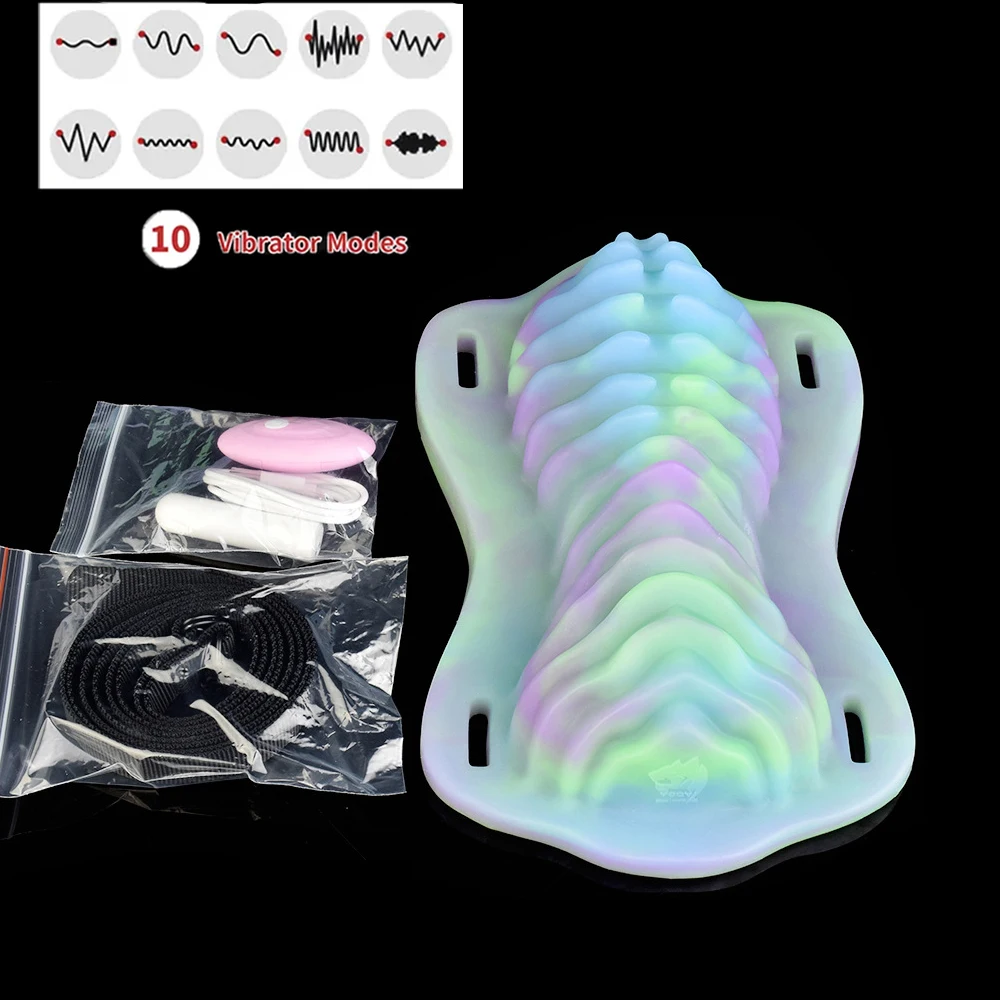 YOCY يمكن ارتداؤها الوحش الجنس طاحونة اللاسلكية تهتز المطاحن الإناث الاستمناء البظر محفز ألعاب جنسية من السيلكون للكبار #4