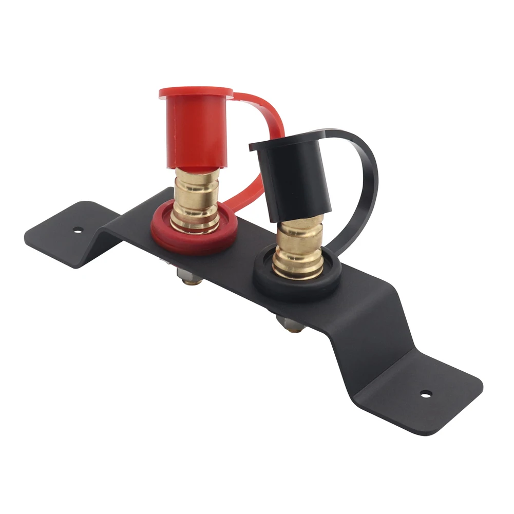 Battery Terminals Relocation Kit Copper Battery Jump Post with Cable Battery Jumper Terminals Charging Tools Kit Car Accessories