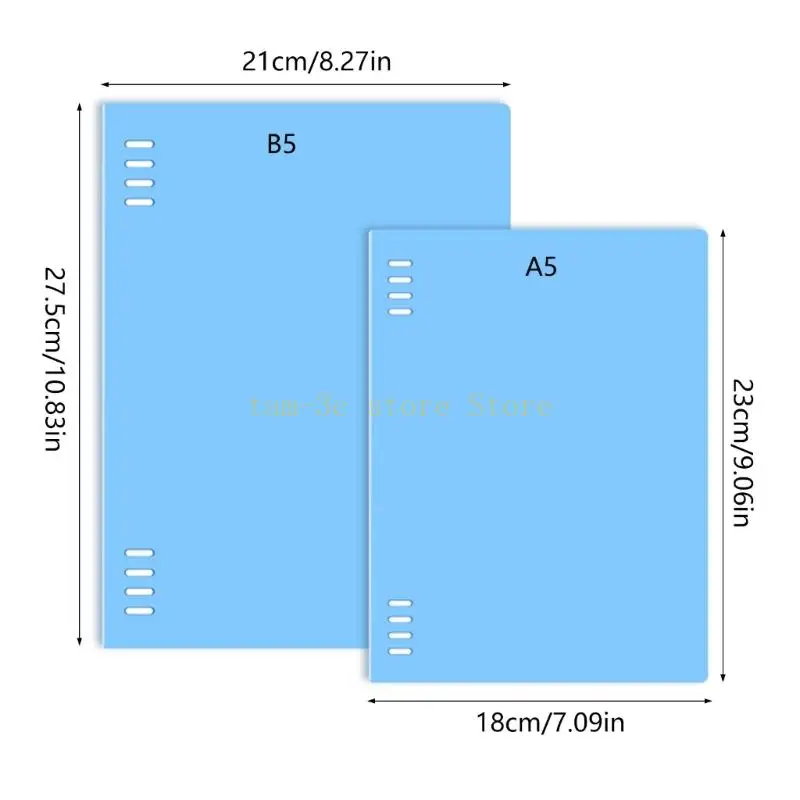 Couvertures classeur couleur, couvertures reliure pour carnet notes, couvertures reliure à feuilles mobiles,