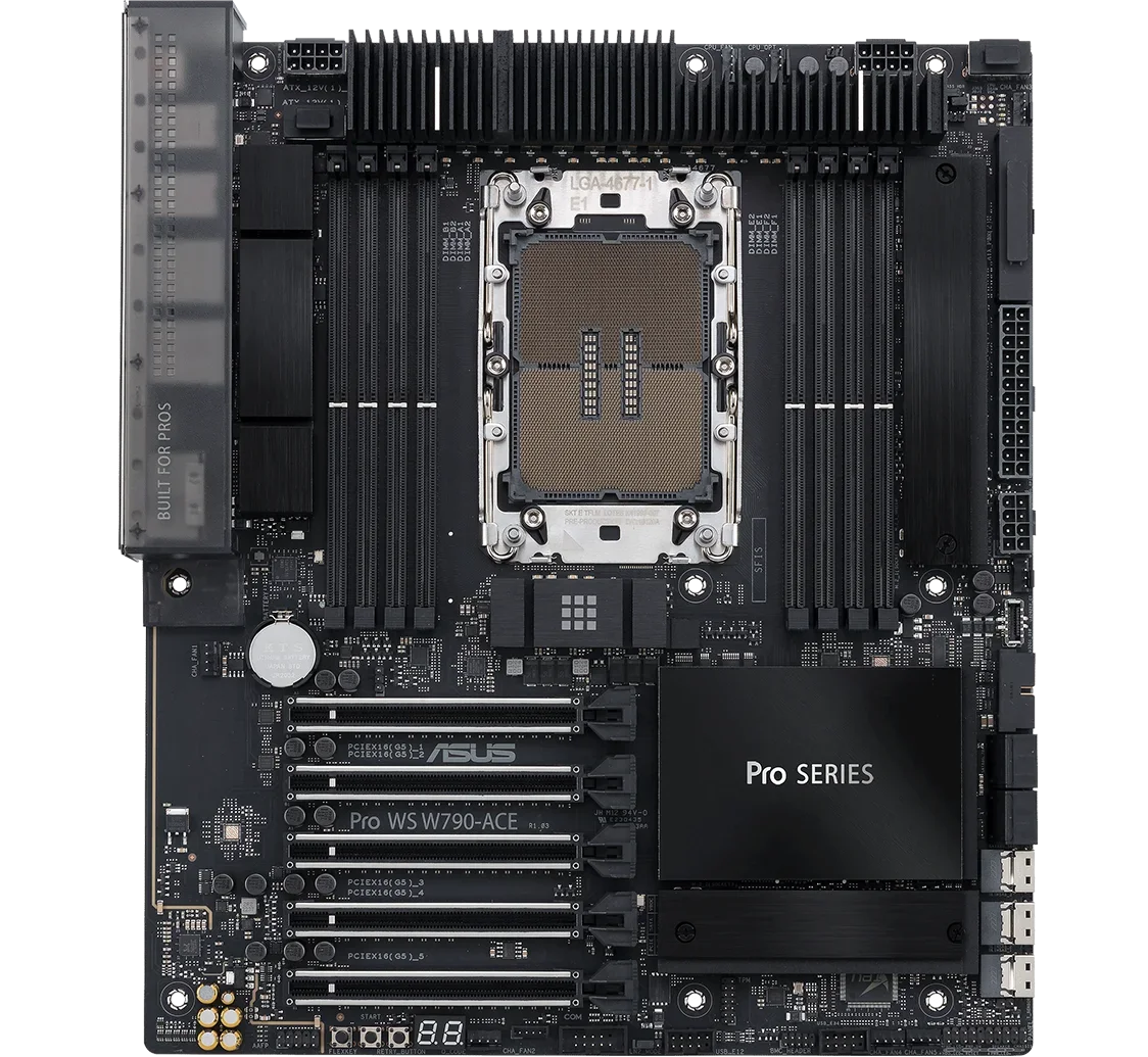 

New Original PRO WS W790-ACE for ASUS Motherboard LGA4677 Xeon W-3400 and W-2400 Series Processors Workstation
