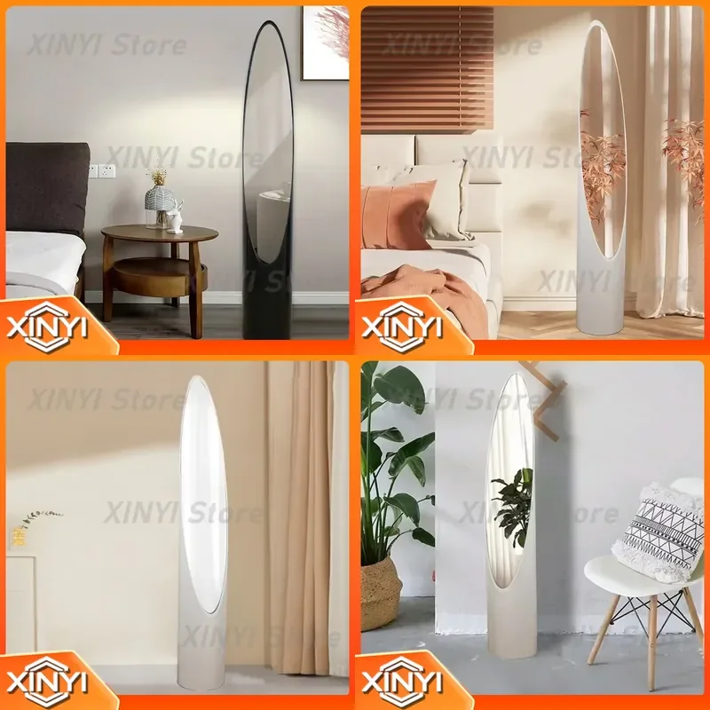 Floor to Ceiling Full Body Mirror for Home Living Room Bedroom Decoration Fitting Mirror Cloakroom Integrated Makeup Mirror