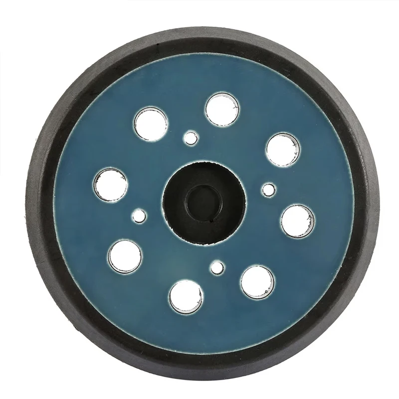 5 Zoll 8-Loch Ersatz-Schleifpads 123/125mm Klett-Schleifscheiben, Schleifunterlage, Ersatzteile und Zubehör – Detail 7