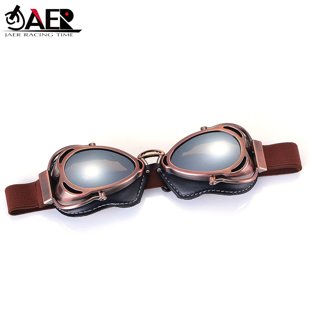 Lunettes de Moto, de sport, de vtt, de motard, Aviateur, Vintage, pour tout-terrain, pour Dirt Bike