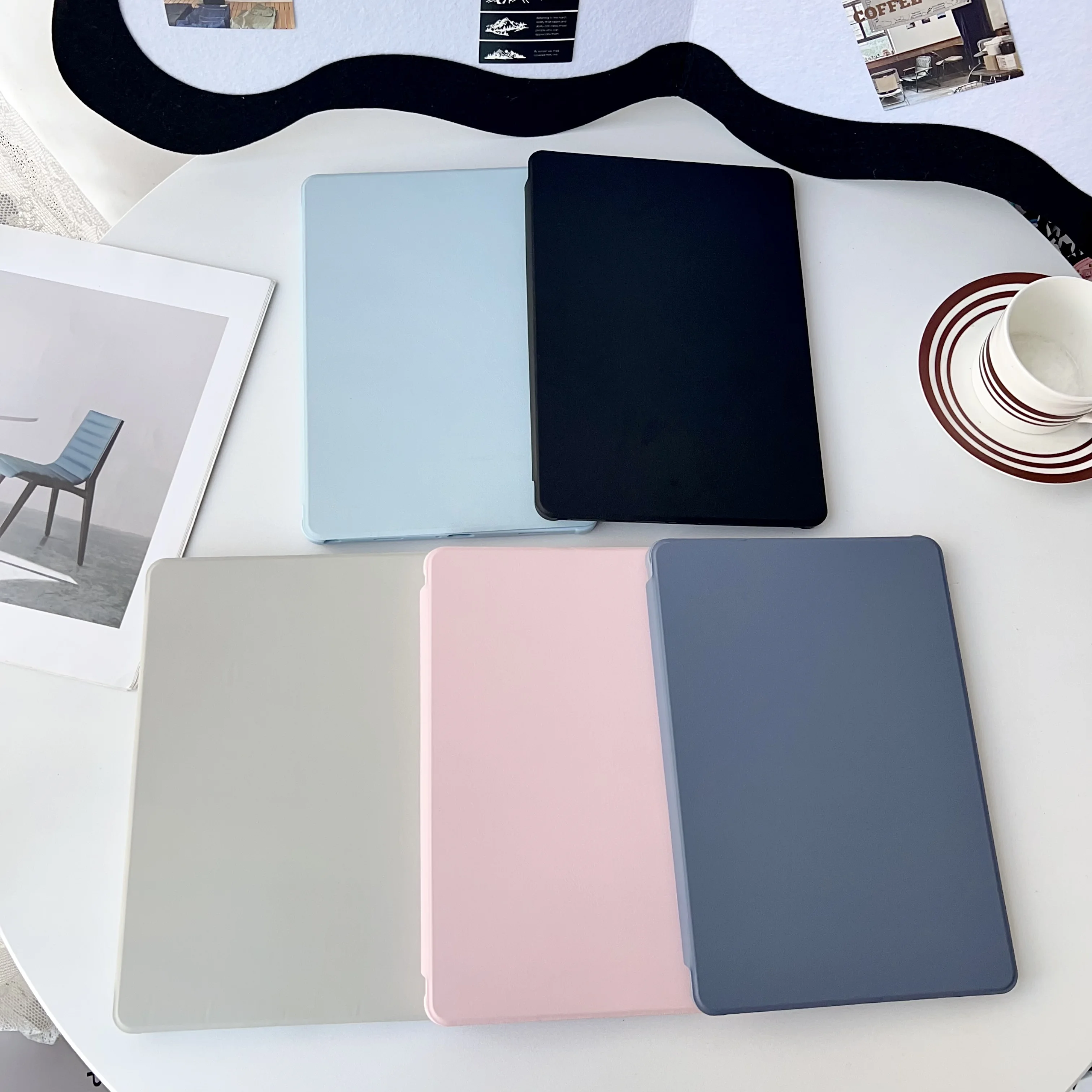 

Acrylic Case for Samsung Galaxy Tab A9 8.7 inch SM-X110 SM-X115 A11 8.7" SM-X130 SM-X135 Stand Tablet Cover for with Pen Slot