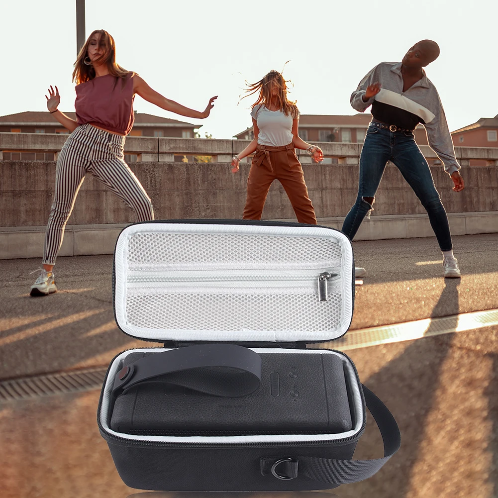 حقيبة تخزين مكبر صوت EVA صلبة للسفر، ملحقات سلك الطاقة، حقيبة يد مضادة للسقوط ومضادة للصدمات لمارشال ميدلتون
