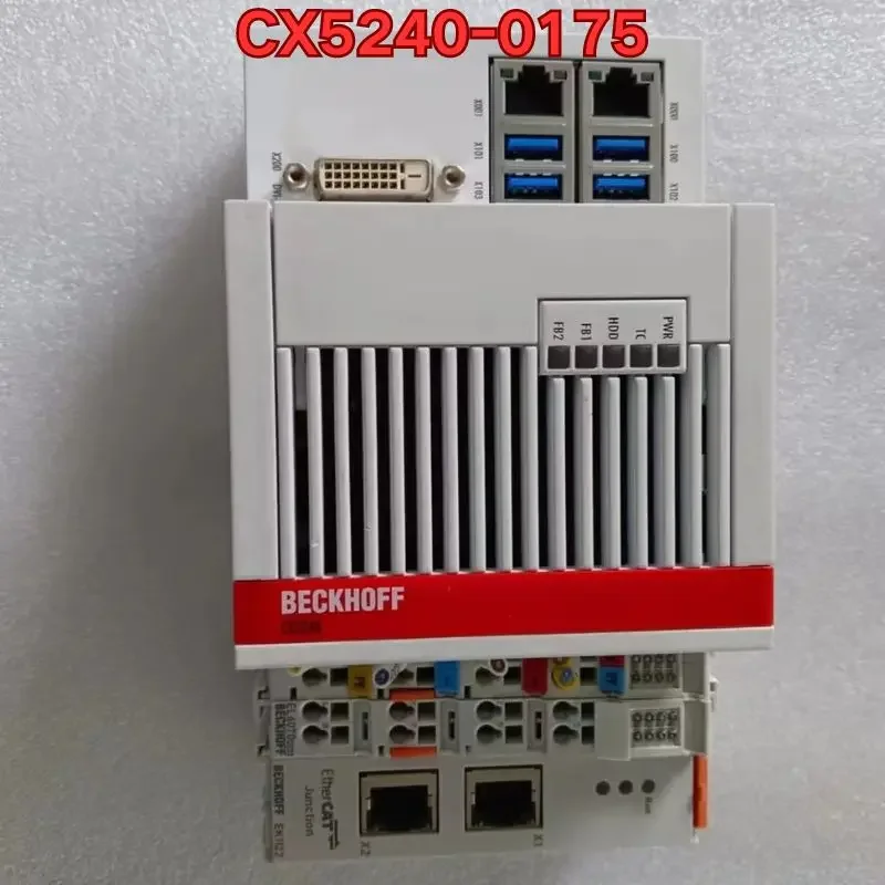 Second-hand PLC module CX5240-0175 function test is normal