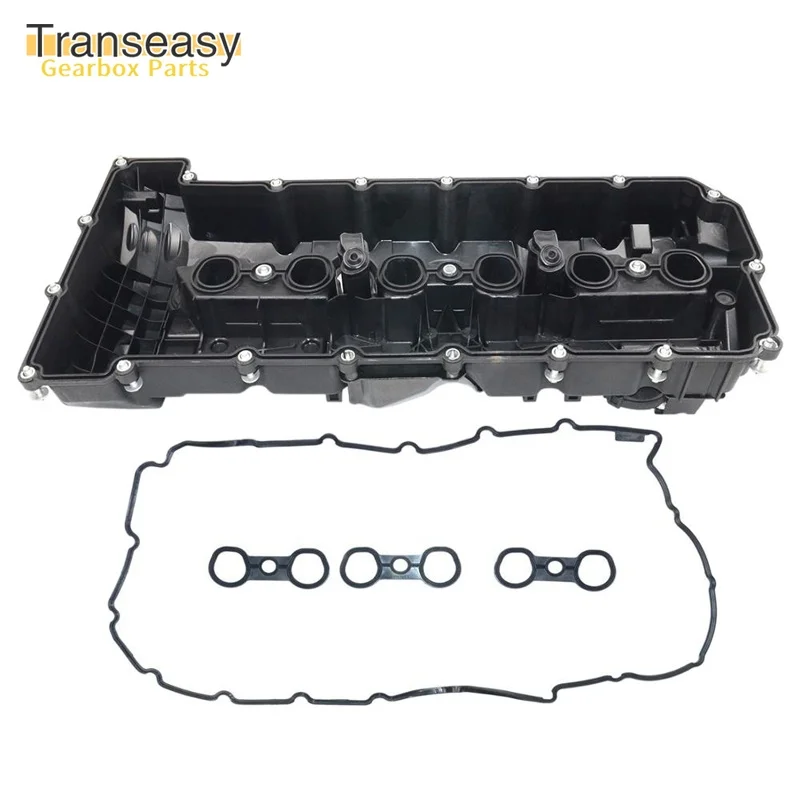 1112755969 Valve Cover With Gasket And Bolts 11127552280 11127582245 Fits For BMW E70 E82 E90 E91 X3 X5 128i 328i 528i Z4