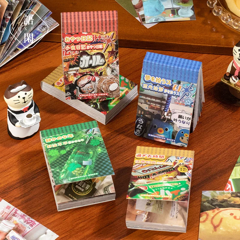 50 arkuszy/sztuka śliczne Vintage pamięć dekoracyjne naklejki dziennik książkowy Kpop Toploader naklejka na laptopa prezent dla dzieci szkolne artykuły papiernicze