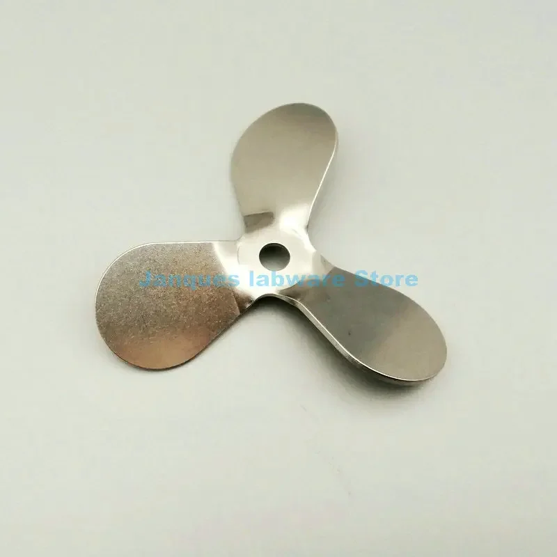 1pcs 304 stainless steel three leaf type Stirrer Paddle Diameter 4cm to 12cm,Lab Agitating Blade suitable for thin materials