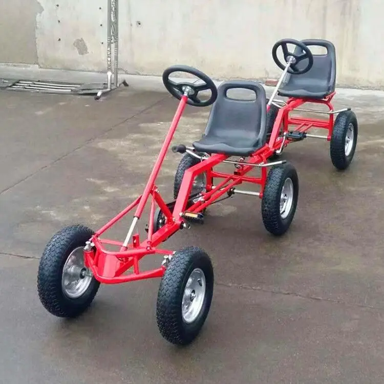 Go Kart per bicicletta a quattro ruote singola da esterno per bambini di ghiaccio e terra di alta qualità per bici per bambini