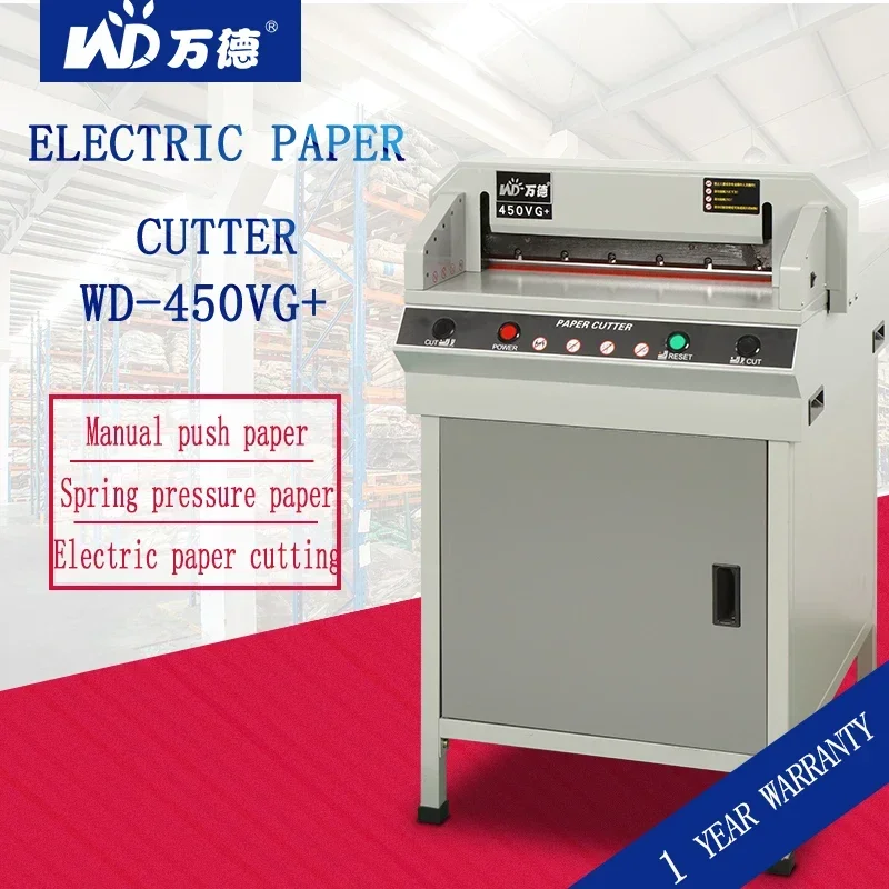 

WD-450VG+) New Office Equipment 450mm Price for Paper Cutter Machine