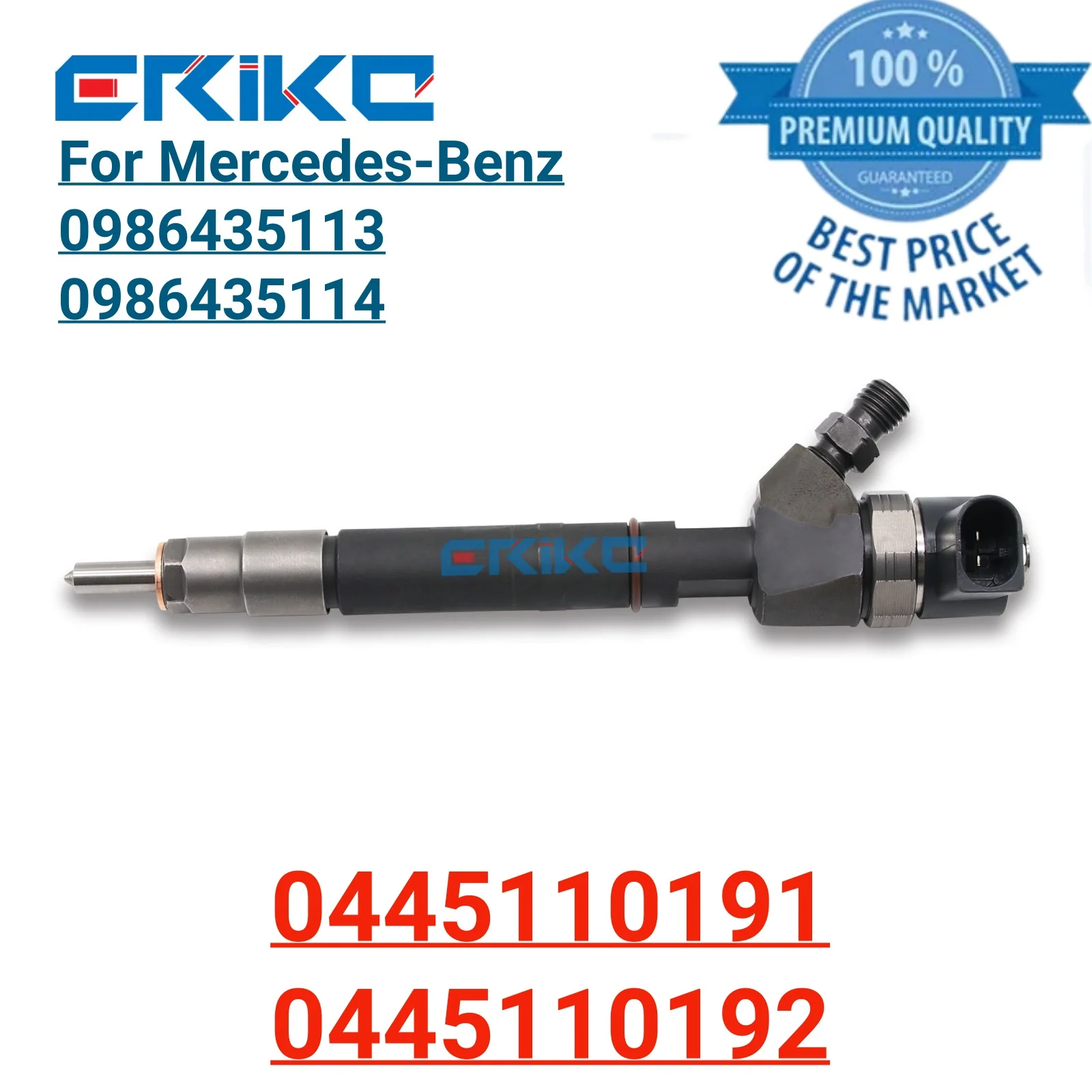 

0445110191 Jet Injector 0445110192 Common Rail Injector 0 445 110 191 Nozzle Injector0 445 110 192 for Mercedes-Benz A6470700087