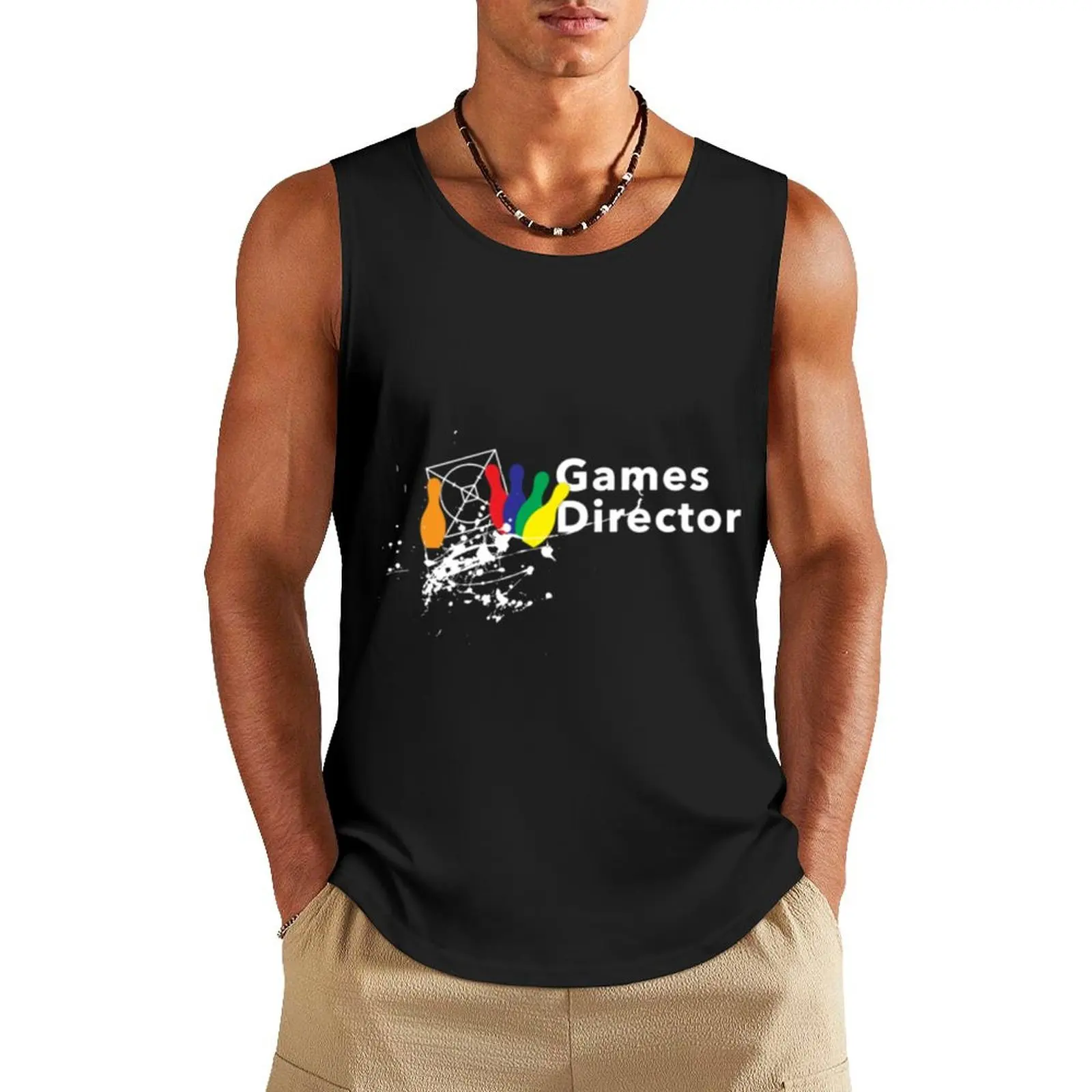 Awana Games Director Custom Logo Active Tank Top Top basketball