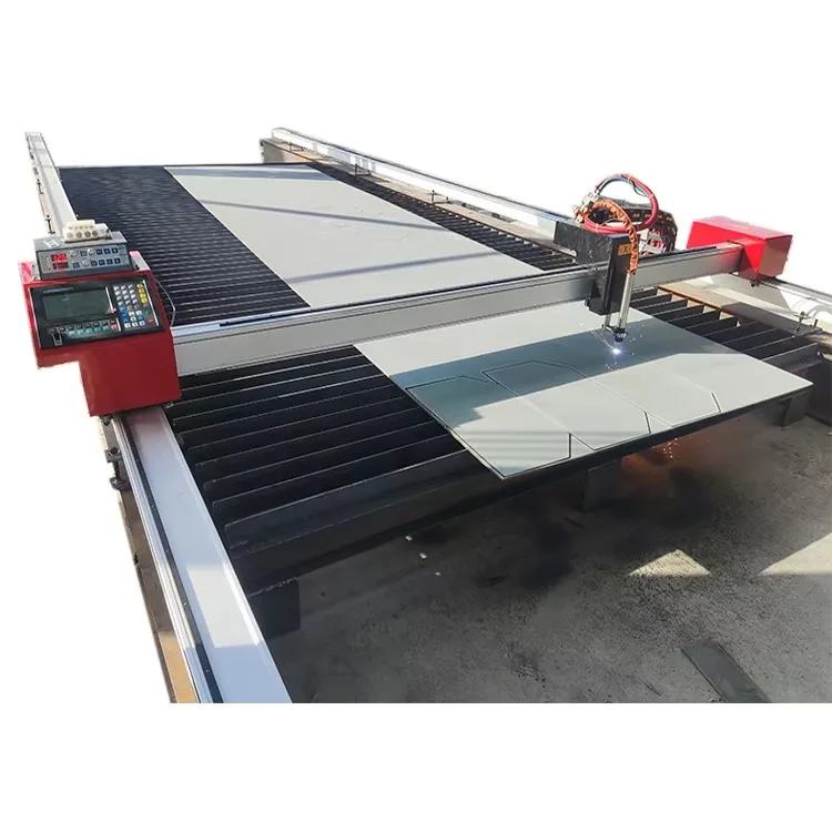 Double-sided plasma numerical control cutting machine