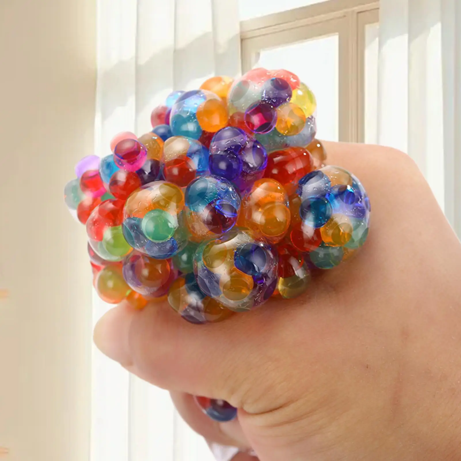 Stressballen voor volwassenen Kalmerende reliëf Knijp Zintuiglijk speelgoed Grappige stressbal Kinderen Fidgetspeelgoed voor jongens Meisjes Studenten Collega's