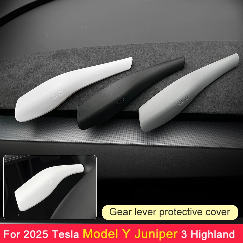 

Для Tesla Model Y Juniper 2025 + аксессуары для запуска, рычаг переключения передач, защитный чехол, силиконовый карман на руль, рулевое управление