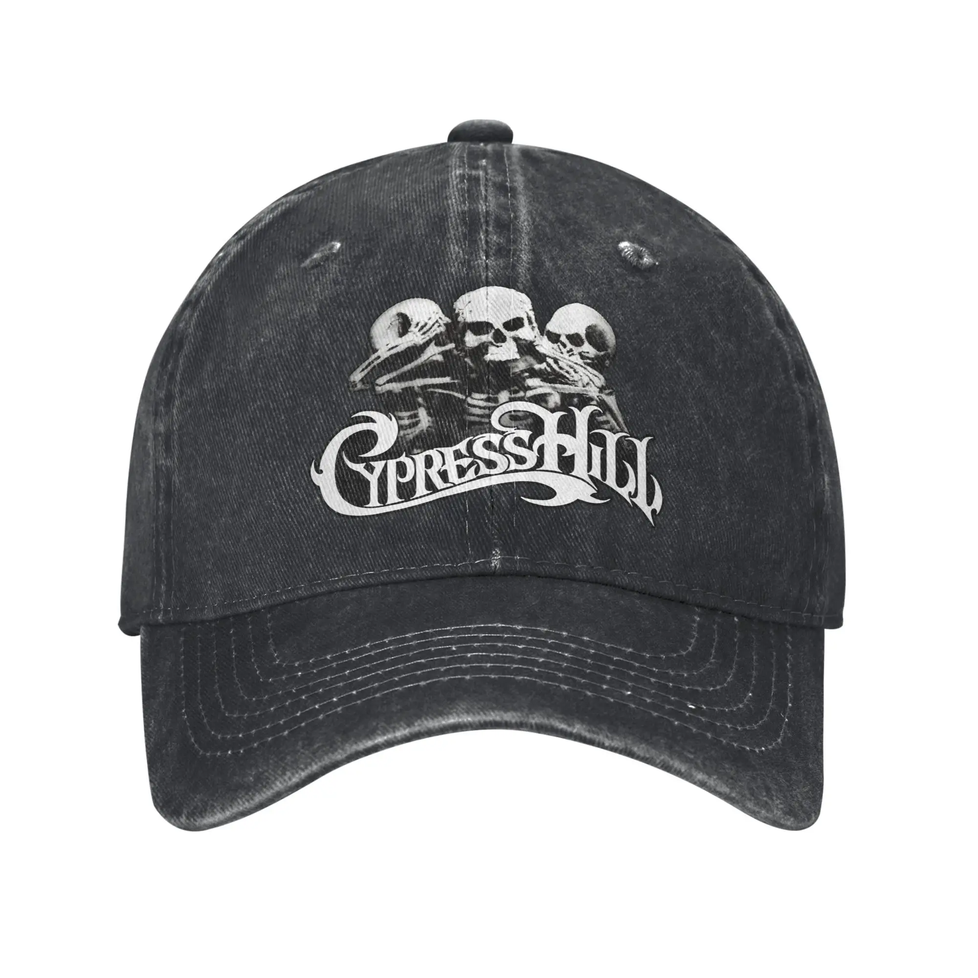Washed Baseball Cap Cypress  Summer Trucker Hat For Female Male Hills Street Style Tennis Skate Sun Snapback Cap