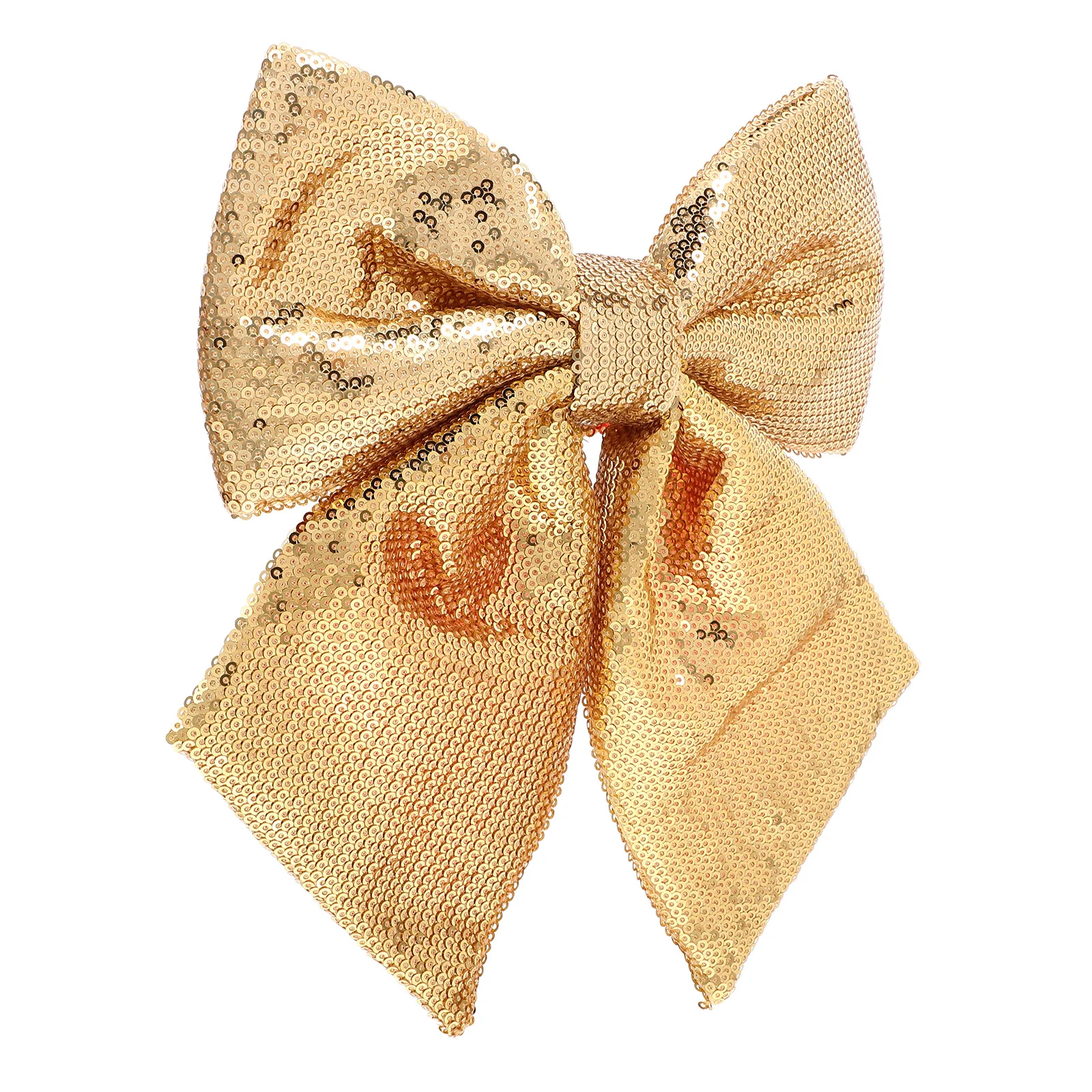 

Glitter Bowknot Christmas Tree Hanging Ornament Festive Bow Decor Party Decoration Shatterproof Sequin Bow Unique Holiday
