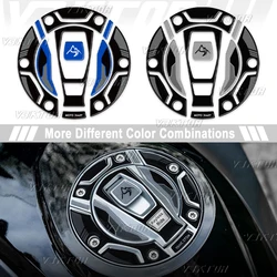 For R1250GS R1200GS F850GS F750GS ADV Adventure Triple Black 3D Motorcycle Fuel Tank Cap Sticker Motorrad Tank Protector Decals