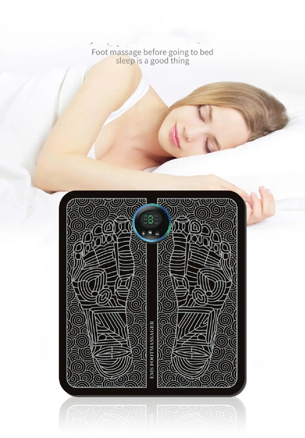 Pulse foot massage pad foot massage pad EMS massager foot massage machine bottom USB charging massager