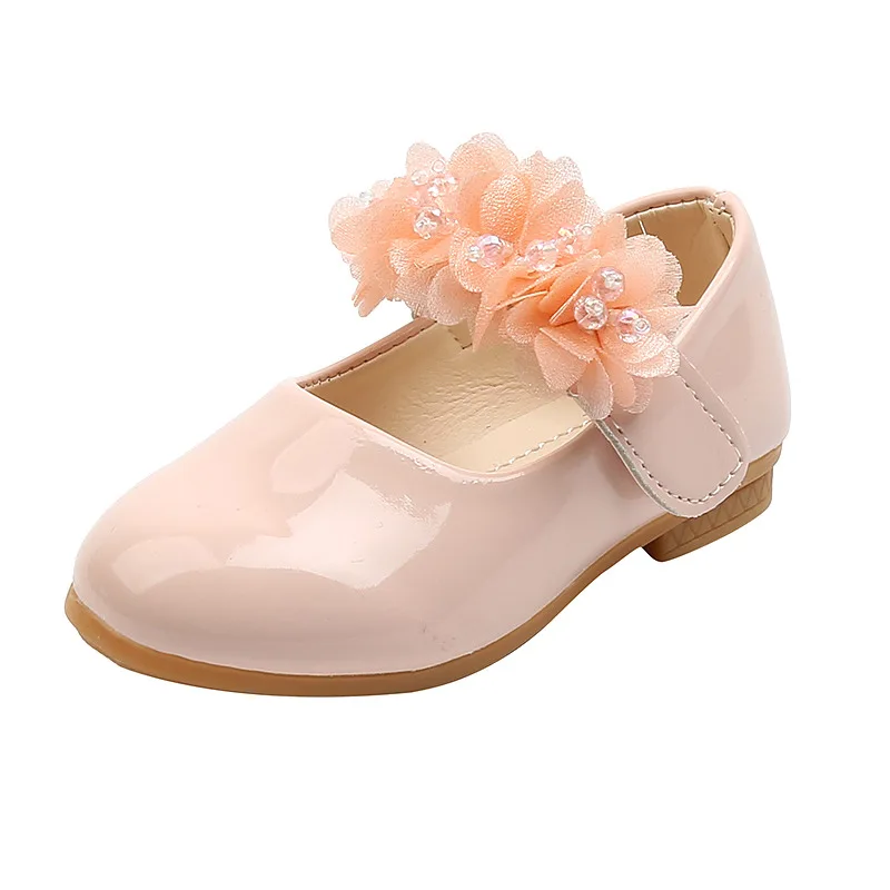Neue Frühling Mädchen Schuhe Prinzessin Ballett Wohnungen Tanz party Hochzeits schuhe Strass Kinderschuhe für 3-12 Jahre alte Kinder